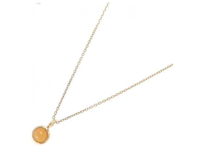 Autre Marque Collar de Piedra de Luna Au750 Dorado - vista 2