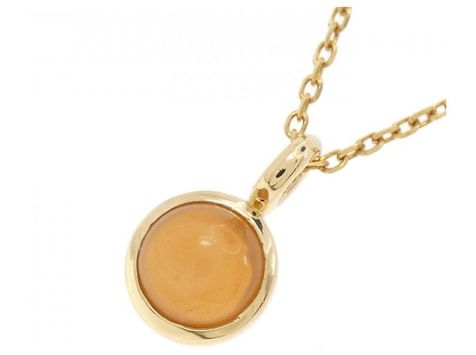 Autre Marque Collar de Piedra de Luna Au750 Dorado - vista 3