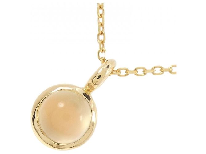 Autre Marque Collar de Piedra de Luna Au750 Dorado - vista 4