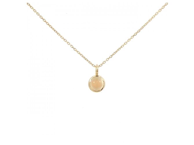 Autre Marque Collar de Piedra de Luna Au750 Dorado - vista 6