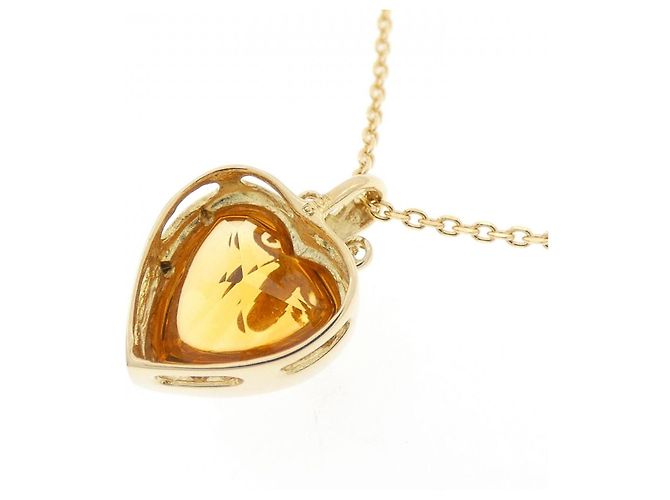 Autre Marque Collana in citrino e oro giallo Au750 D'oro - vista 4
