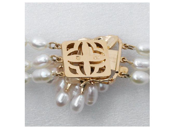 Collana di perle in oro giallo K14 Tasaki D'oro - vista 6