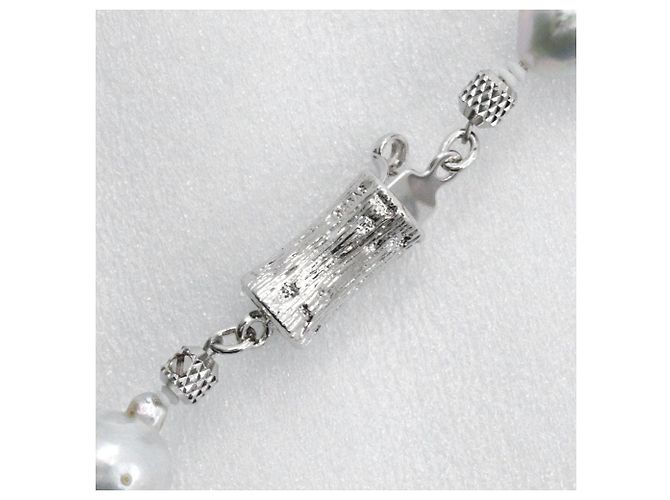 Autre Marque Set Collana e Bracciale 2 in 1 in Argento 925 e Perle Barocche - vista 10