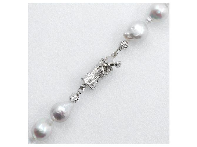 Autre Marque Set Collana e Bracciale 2 in 1 in Argento 925 e Perle Barocche - vista 4