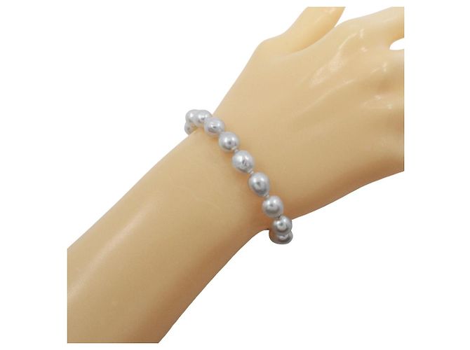 Autre Marque Set Collana e Bracciale 2 in 1 in Argento 925 e Perle Barocche - vista 7