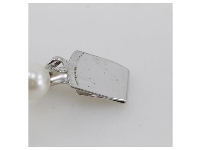 Autre Marque Collana in argento e perle Bianco - vista 7