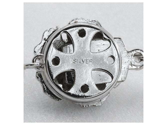 Autre Marque Collana in argento e perle Bianco - vista 8