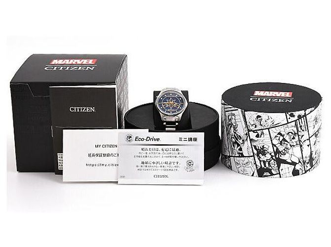 Autre Marque Citizen Captain Marvel Edelstahl Blau - Ansicht 19