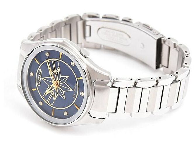 Autre Marque Citizen Captain Marvel Edelstahl Blau - Ansicht 4