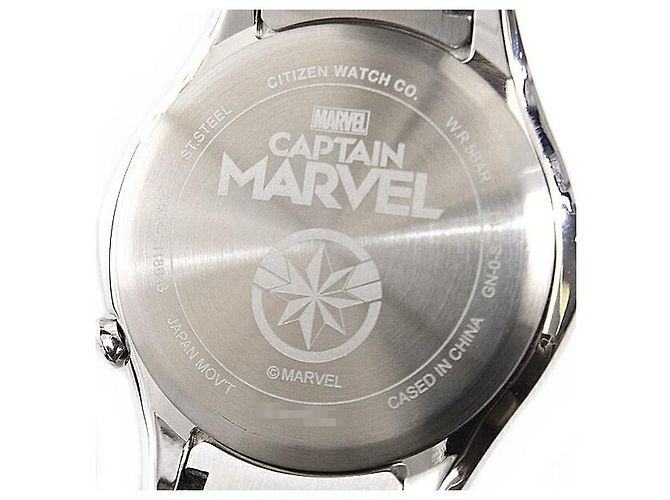 Autre Marque Citizen Captain Marvel Edelstahl Blau - Ansicht 9