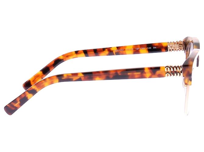 Miu Miu Brille "MU 09ZS" Braun - Ansicht 4