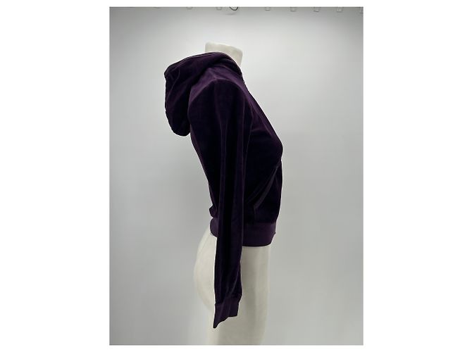 Juicy Couture Violette Samtjacke Lila - Ansicht 4