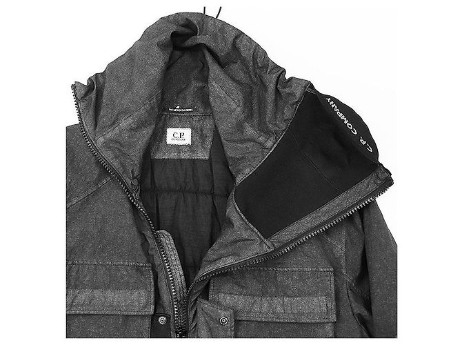 Autre Marque Chaqueta de nylon C.p. Company THE METROPOLIS SERIES Co.TeD Castaño Gris antracita - vista 11