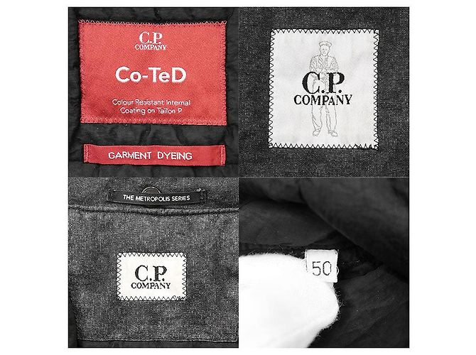 Autre Marque Chaqueta de nylon C.p. Company THE METROPOLIS SERIES Co.TeD Castaño Gris antracita - vista 9