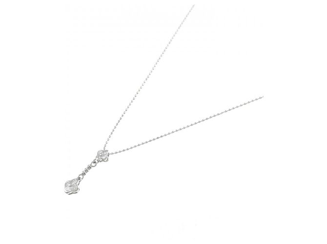 Autre Marque Collana in platino 850 e diamanti Argento - vista 2
