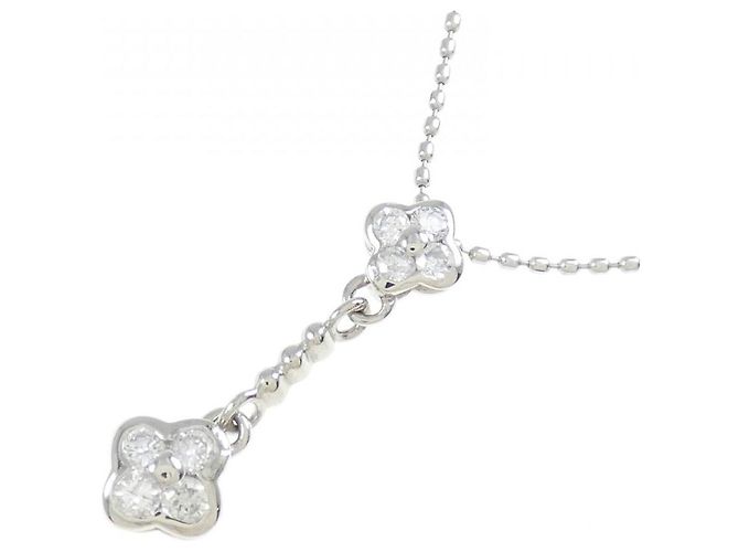 Autre Marque Collana in platino 850 e diamanti Argento - vista 3