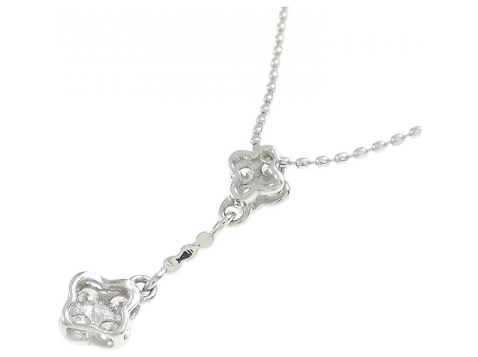 Autre Marque Collana in platino 850 e diamanti Argento - vista 4