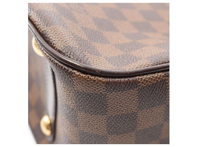 Borsa 2way Louis Vuitton Cabas Rosebery Damier Marrone - vista 6