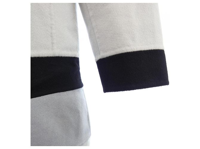 Abrigo Christian Dior 100% Cachemira Castaño Negro Gris Púrpura - vista 6