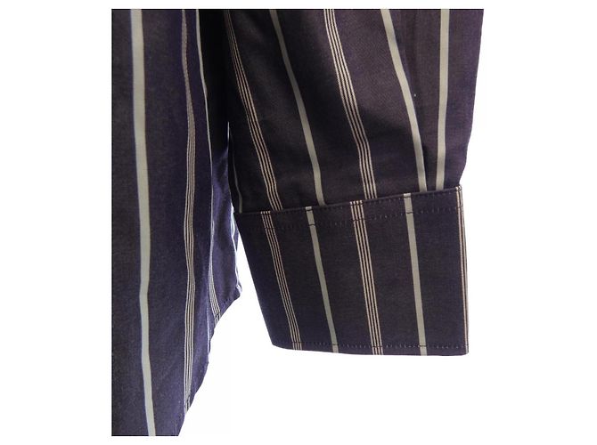 Autre Marque Camicia BLUE MARBLE Porpora - vista 6