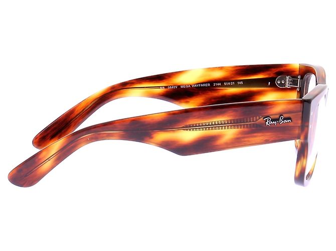 Ray-Ban Brille "Mega Wayfarer Optics" Braun - Ansicht 4