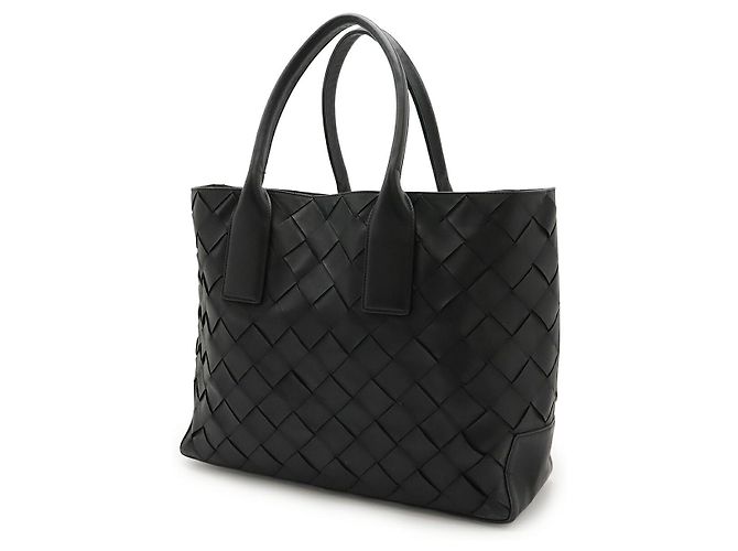 Borsa 2way in pelle Maxi Intrecciato Bottega Veneta - vista 2