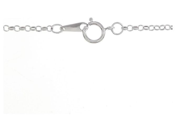 Autre Marque Collana in oro bianco Au750 e diamanti Argento - vista 5