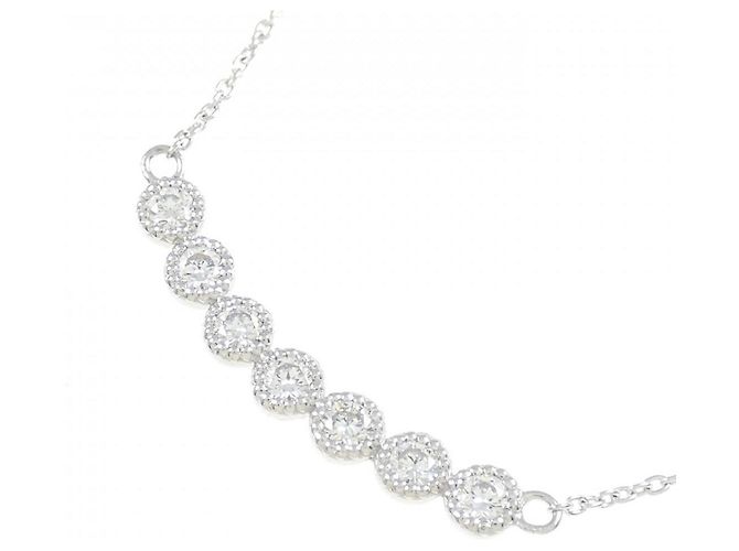 Autre Marque Collana in platino Pt900/Pt850 e diamante Argento - vista 3
