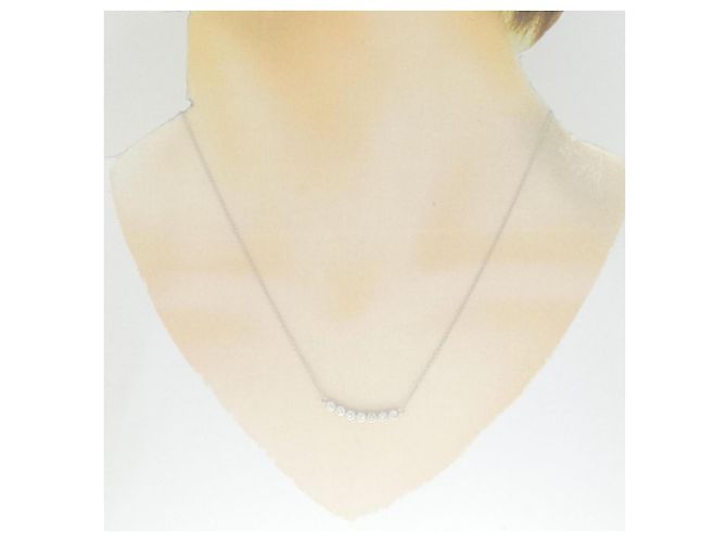 Autre Marque Collana in platino Pt900/Pt850 e diamante Argento - vista 6