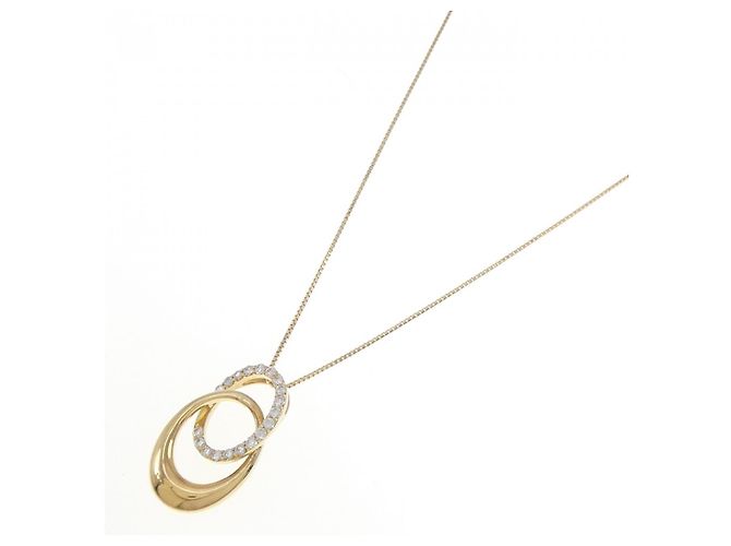 Autre Marque Collana con Diamanti Au750 D'oro - vista 2