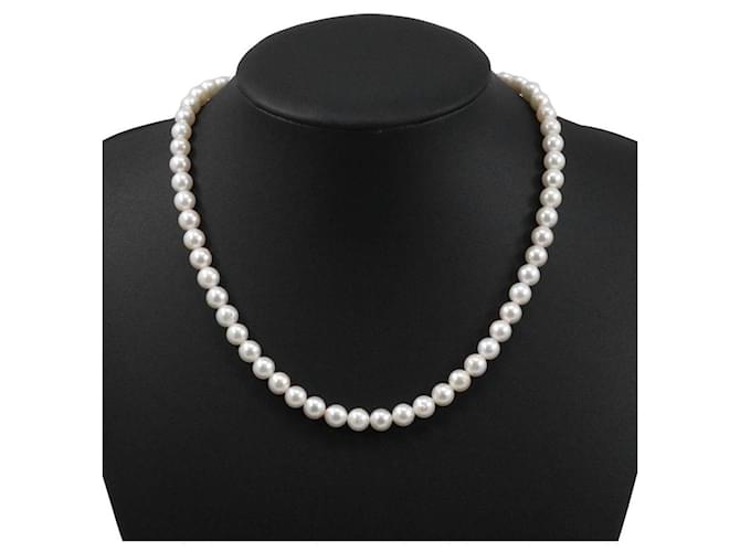 Autre Marque Collana in argento e perle - vista 2