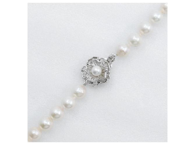 Autre Marque Collana in argento e perle - vista 4