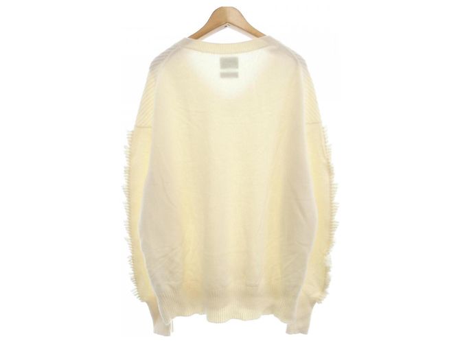 Bally Barrie Punto 100% Cachemira Blanco - vista 2