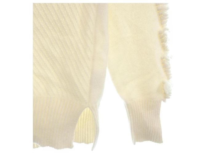 Bally Barrie Punto 100% Cachemira Blanco - vista 6