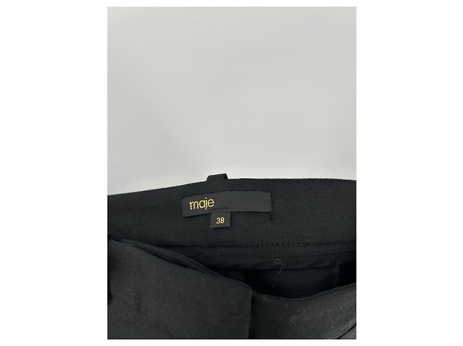 Maje Capri Hose Schwarz - Ansicht 3
