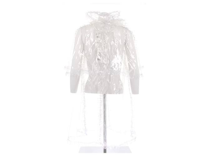Chanel Impermeable transparente Blanco - vista 2