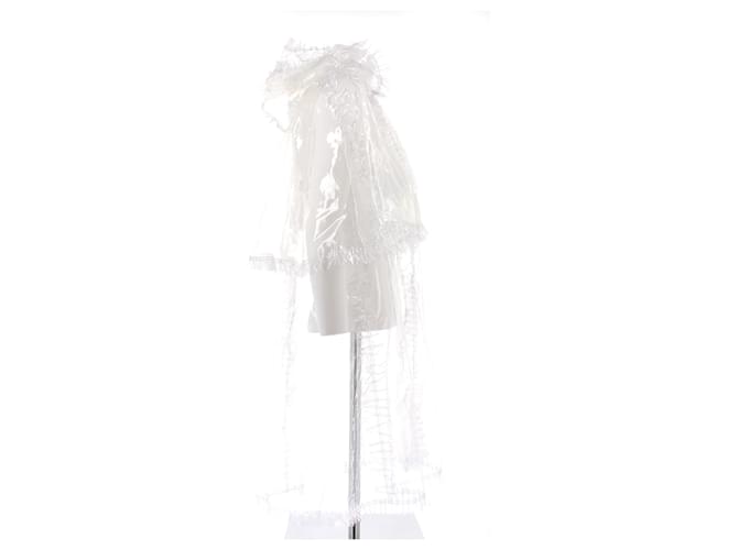 Chanel Impermeable transparente Blanco - vista 3