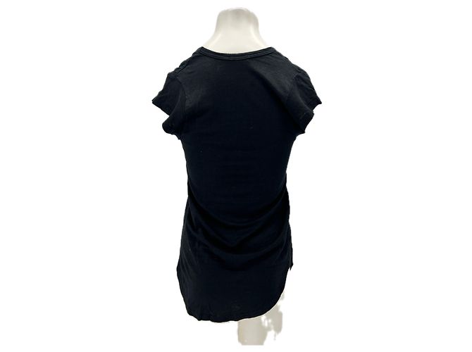 Camiseta de lino negra Isabel Marant Etoile Negro - vista 2