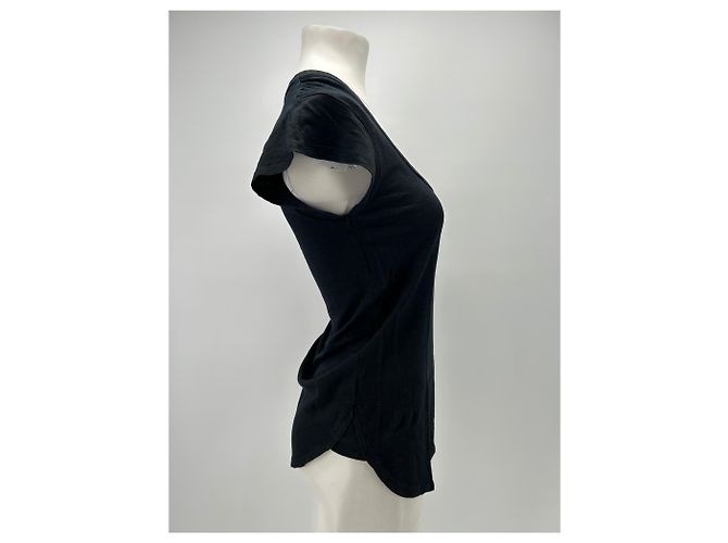 Camiseta de lino negra Isabel Marant Etoile Negro - vista 4