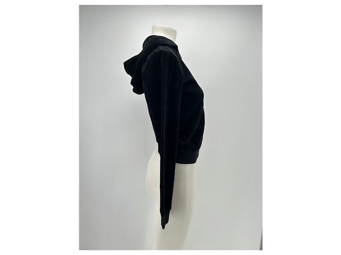 Juicy Couture Samtjacke Schwarz M - Ansicht 4