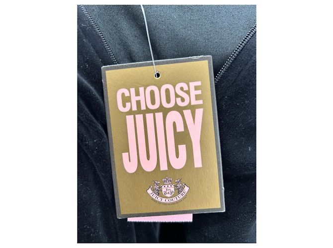 Juicy Couture Samtjacke Schwarz M - Ansicht 6