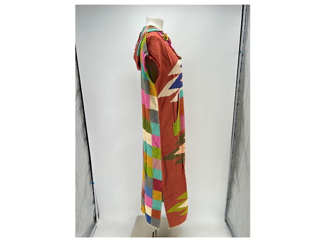 Autre Marque Abito lungo con stampa multicolore - vista 4