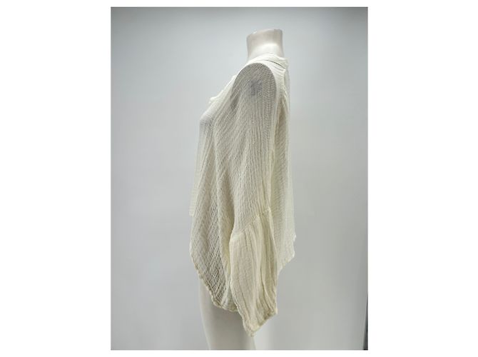 Autre Marque Top de lino SUNDAY beige XS - vista 3