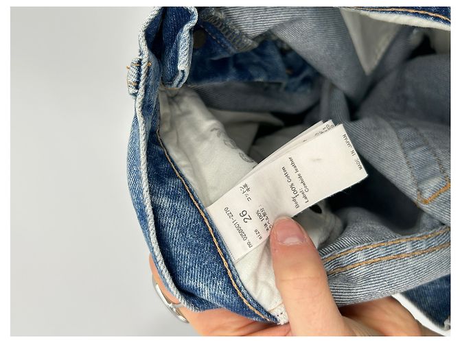 Jeans in denim blu MOUSSY VINTAGE 26 US - vista 4