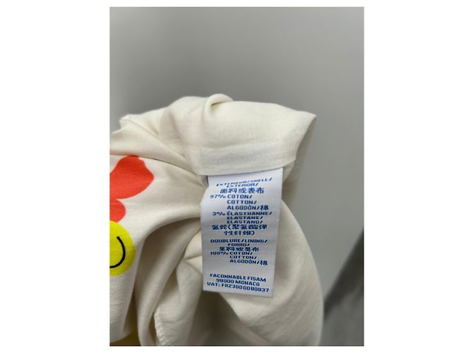 Autre Marque Falda de algodón estampada blanca MIRA MIKATI Blanco - vista 6