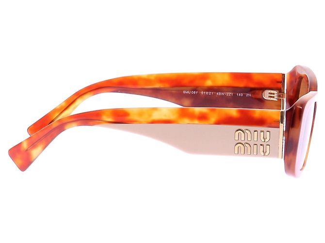 Miu Miu Gafas de sol "MU 08YS" Naranja - vista 4