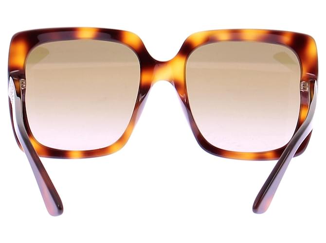 Gucci Gafas de sol oversize Castaño - vista 3