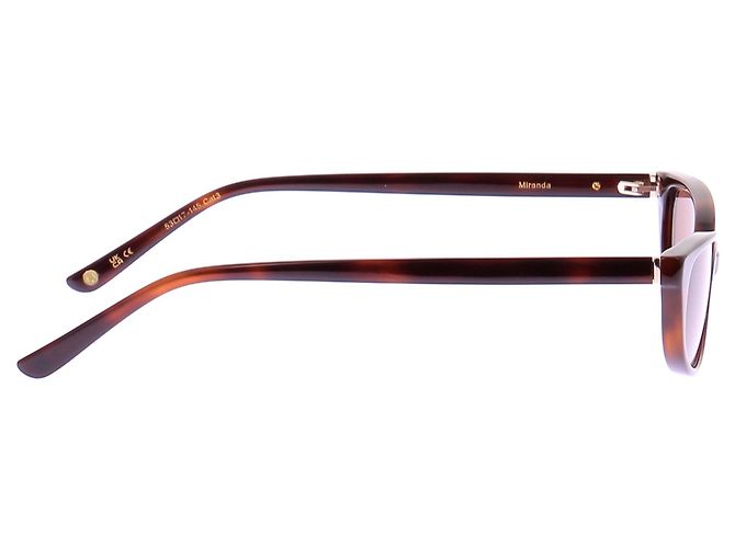 Autre Marque Gafas de sol finas Castaño - vista 4