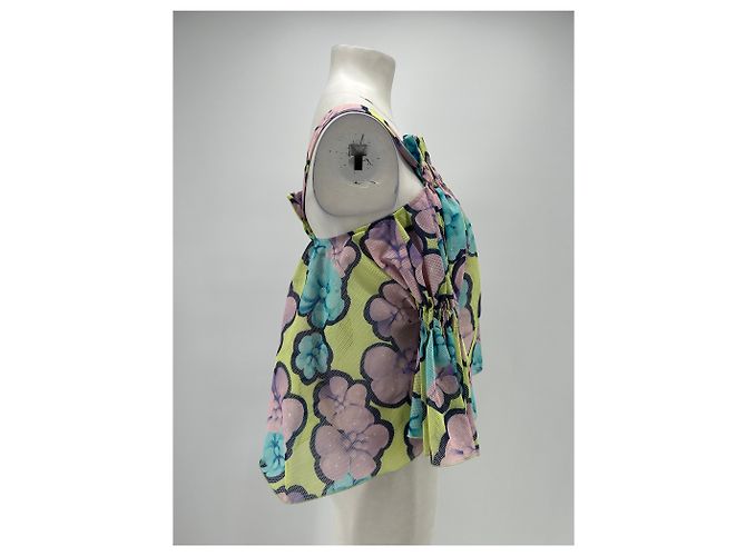 Viktor & Rolf Mehrfarbiges Oberteil aus Polyester Lila - Ansicht 3