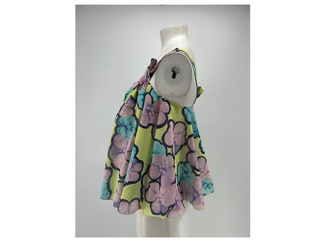Viktor & Rolf Mehrfarbiges Oberteil aus Polyester Lila - Ansicht 4